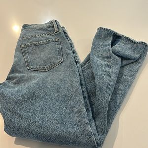 Frame High Rise Straight Leg Jeans Size 24
